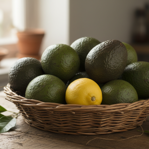 Avokado Fuerte 10 Adet  200 gram ve üzeri  +1 Kg Limon